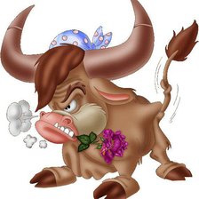 Схема вышивки «Знак зодиака "Телец"»