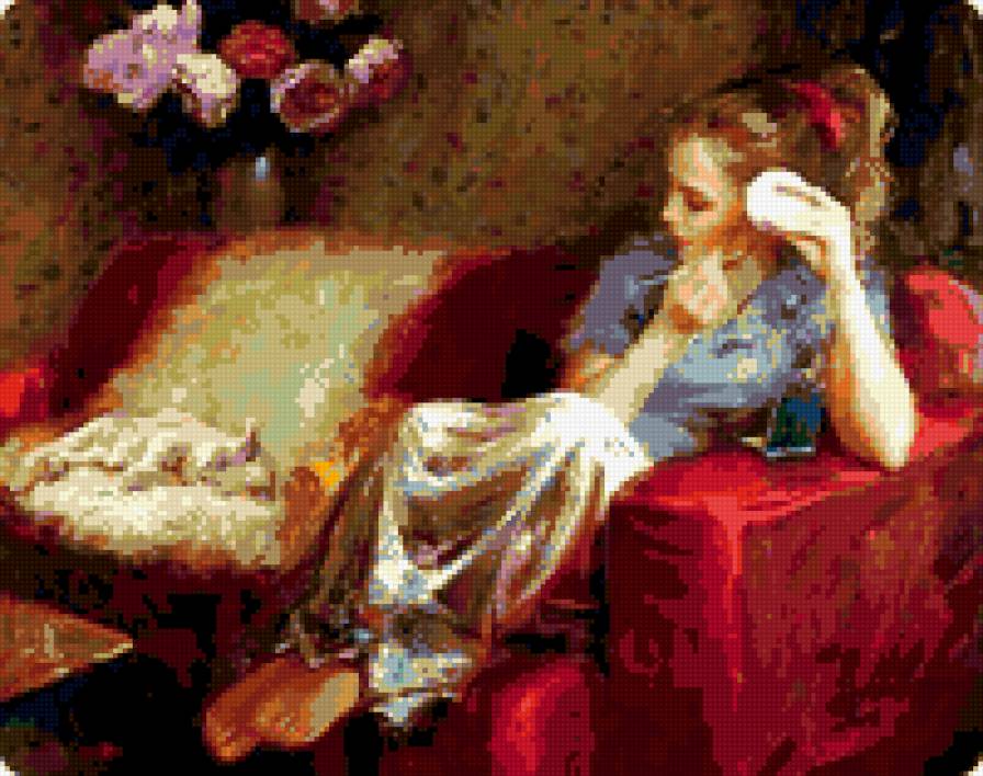 Красотка - портрет, девушка - предпросмотр