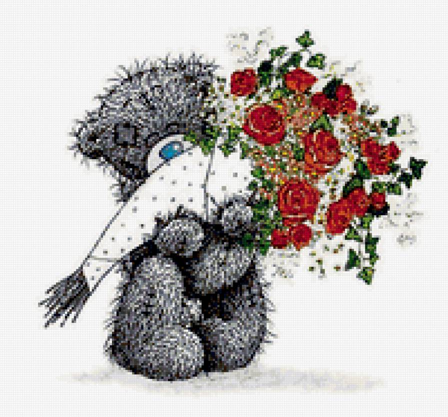 С Днём рождения - teddy bears - предпросмотр