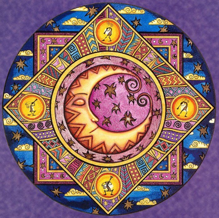 месяц (подушка) - красота - оригинал