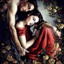 Схема вышивки «искушение»