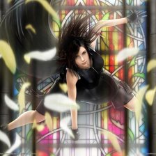 Схема вышивки «Последняя фантазия 7»