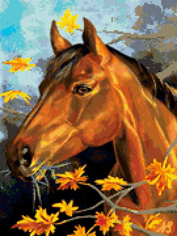 Конь - кони, лошадь, лошади - предпросмотр