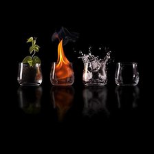 Схема вышивки «четыре стихии»