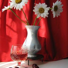 Схема вышивки «ромашки»