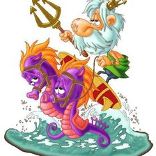 Схема вышивки «Знак зодиака "Водолей"»