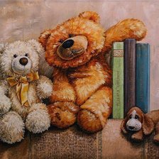 Схема вышивки «серия "Любимые игрушки" №1»