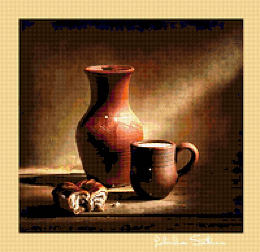 №347917 - кринка, кувшин, на кухню, натюрморт - предпросмотр