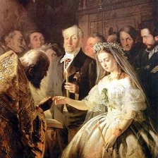 Схема вышивки «Неравный брак»