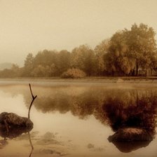 Схема вышивки «Церковь у воды»