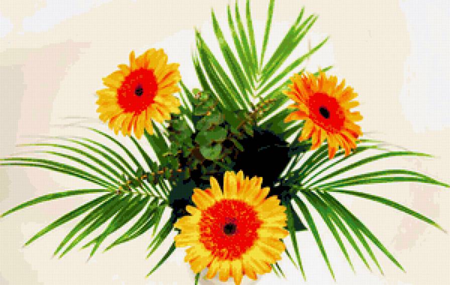 Красивые яркие цветочки) - цветы, flowers - предпросмотр