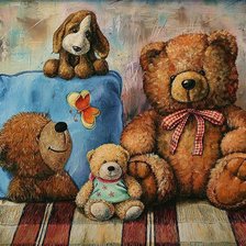 Схема вышивки «серия "Любимыеигрушки"№4»