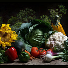 Схема вышивки «натюрморт»