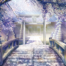 Схема вышивки «сакура»