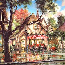 Схема вышивки «После дождя»