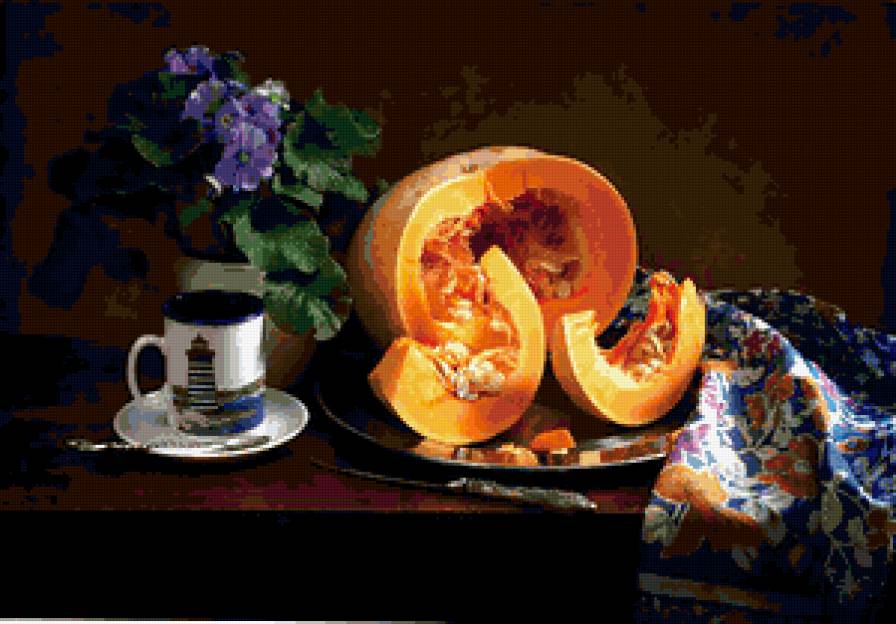 №348846 - овощи, цветы, натюрморт, фрукты - предпросмотр