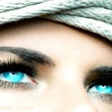 Схема вышивки «зелинаглазая»