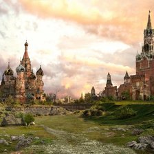 Схема вышивки «москва»