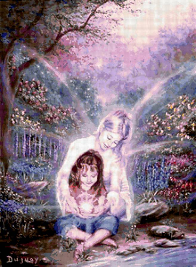 ангел - ангел, дівчина - предпросмотр