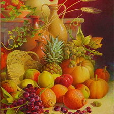 Схема вышивки «натюрморт»