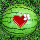 Схема вышивки «Арбузик»