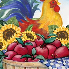 Схема вышивки «осенний урожай»