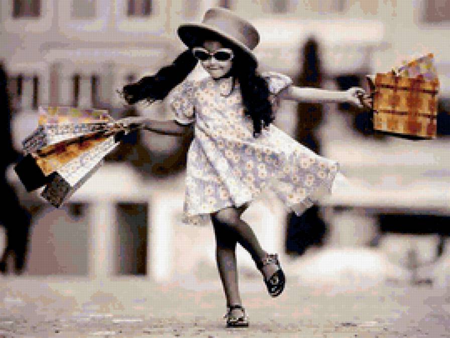 Маленькая модница - мода, девочка - предпросмотр