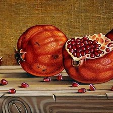 Схема вышивки «гранаты»