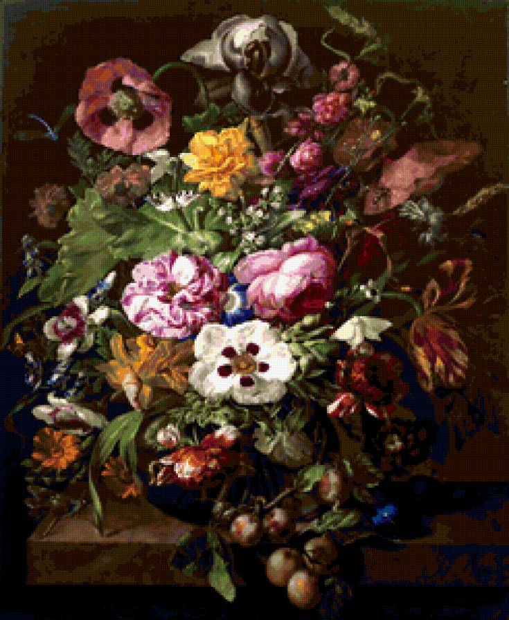 Натюрморт, цветы, розы - натюрморт, розы, цветы - предпросмотр