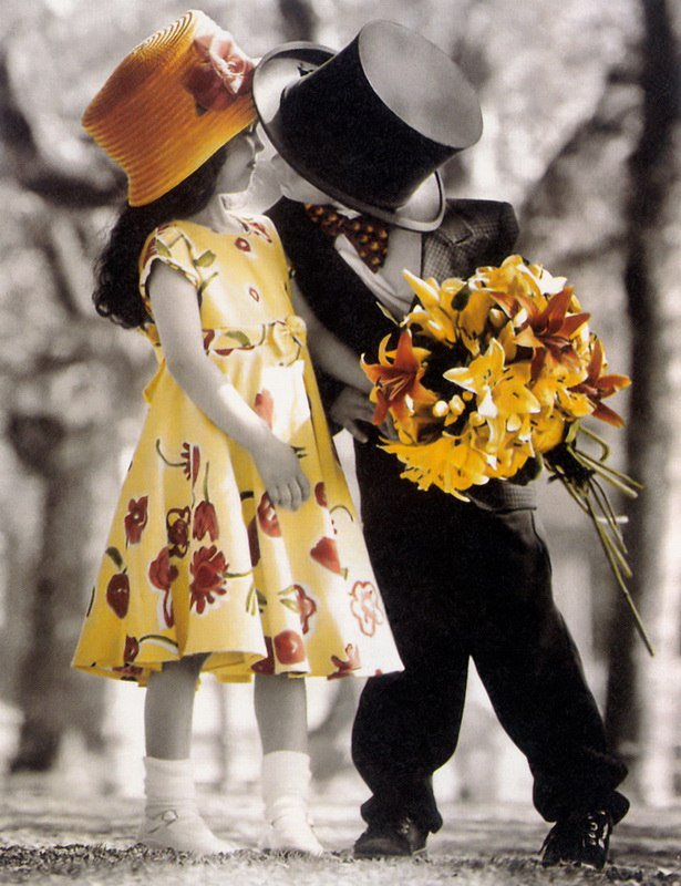 парочка - любов, діти - оригинал