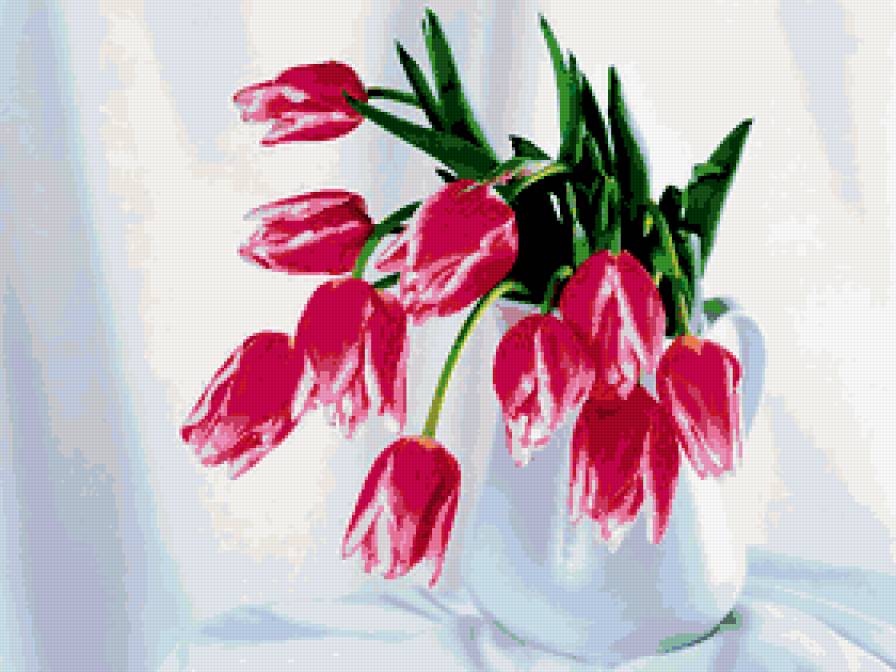 тюльпаны - тюльпаны, цветы, букет - предпросмотр