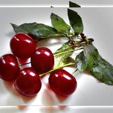 Схема вышивки «вишня»