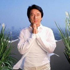 Схема вышивки «Джеки Чан»