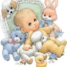 Схема вышивки «Детская подушечка»