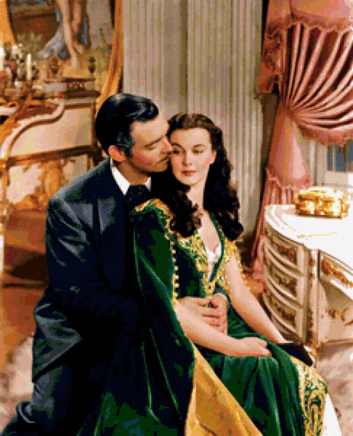 Скарлет и Рет Батлер - кино - предпросмотр