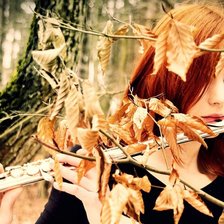 Схема вышивки «Музыка осени.»