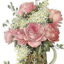 Схема вышивки «розы-120»