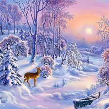 Снежный мир