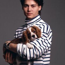 Схема вышивки «Джонни Депп»