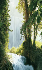 Схема вышивки «Водопад»