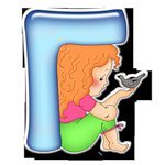 Схема вышивки «Серия "АЗБУКА" - Г»