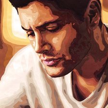 Схема вышивки «Дин»