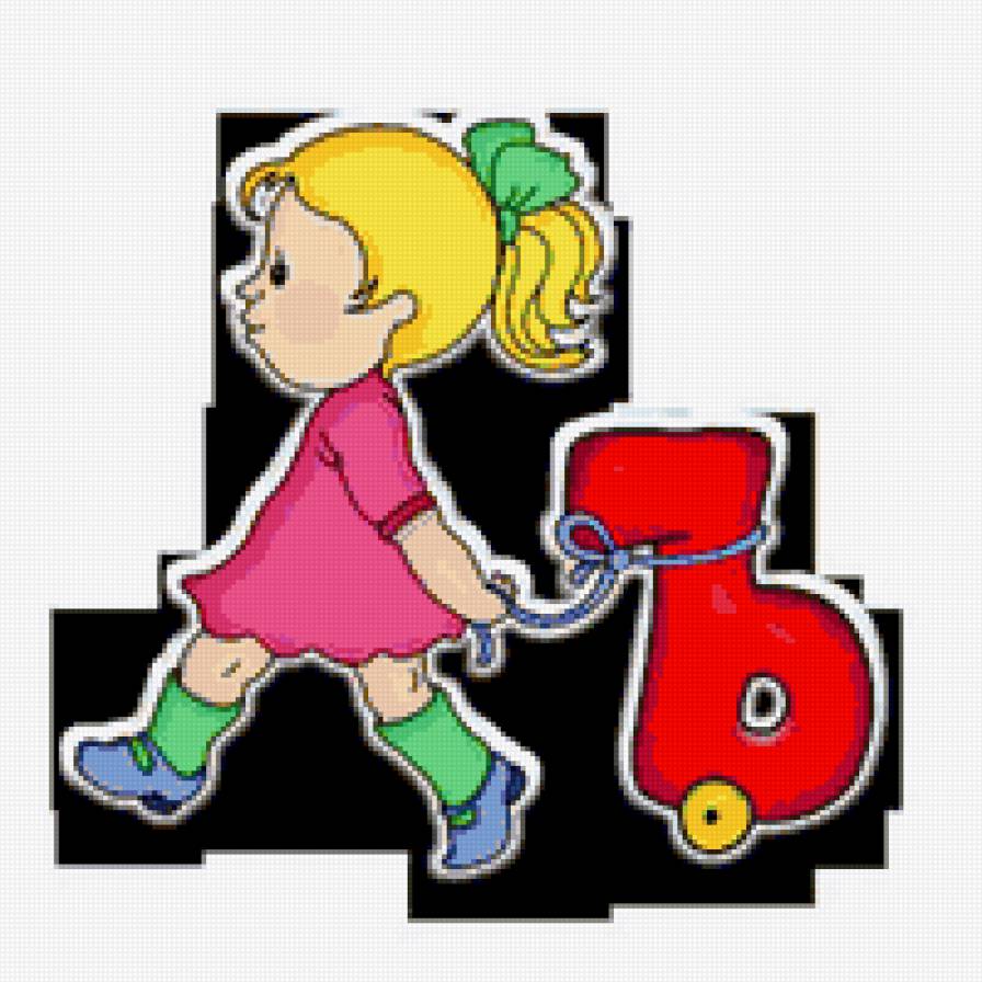 Серия "АЗБУКА" - Ъ - азбука в картинках. вышиваем малышам - предпросмотр