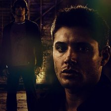 Схема вышивки «Дин и Сэм»