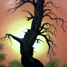 Схема вышивки «Двое. Иллюзия»