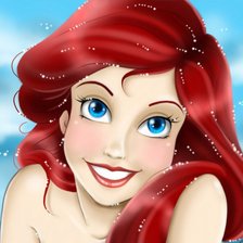 Схема вышивки «русалочка»