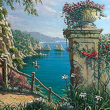 Схема вышивки «картина»