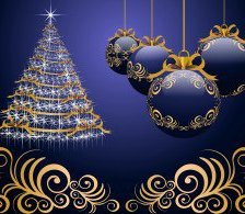 Схема вышивки «зима»