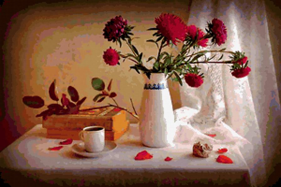 №351475 - букет, натюрморт, цветы - предпросмотр