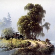 Схема вышивки «Ретро»